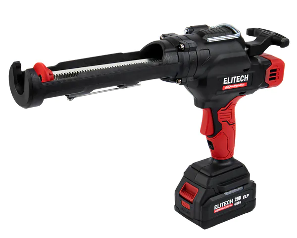 Аккумуляторный пистолет для герметика Elitech CCG 20SL6 (E2208.013.01)