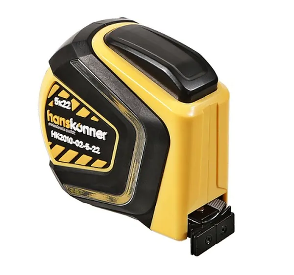 Рулетка Hanskonner 5 м 22мм HK2010-02-5-22