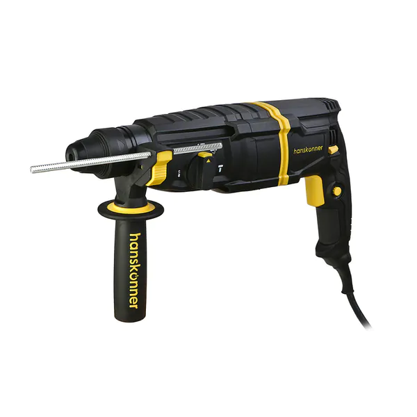 Перфоратор Hanskonner,800Вт, 26мм, 3.0Дж, 0-4900уд/мин,3 реж, 4м кабель,ВИБРОЗАЩИТА HRH0926AVS