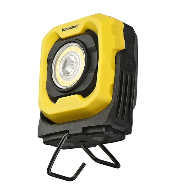 Фонарь-прожектор Hanskonner 1200лм, 3 режима, 4000 мАч, 2 вида диодов, HK4052-03-01