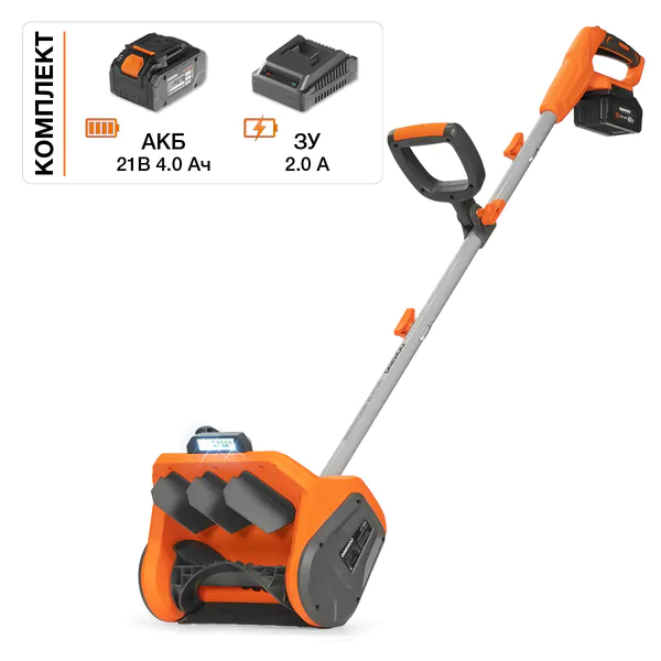 Аккумуляторная снегоуборочная лопата DAEWOO DAST 3421Li SET