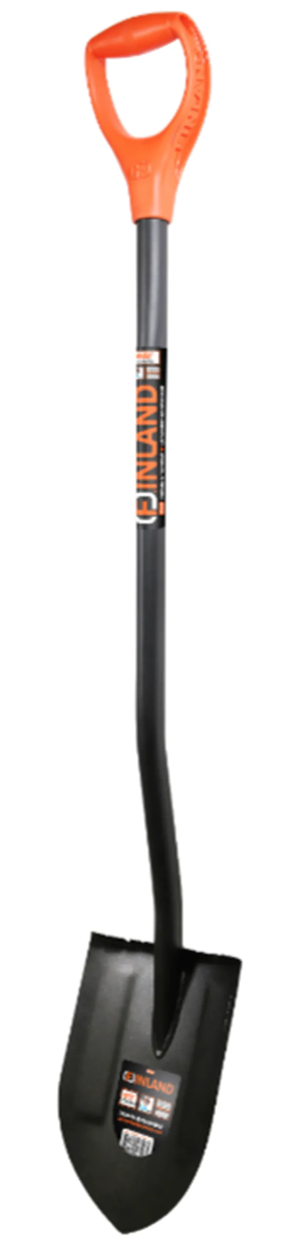 Лопата штыковая FINLAND  122 см, цельнометаллическая 2549