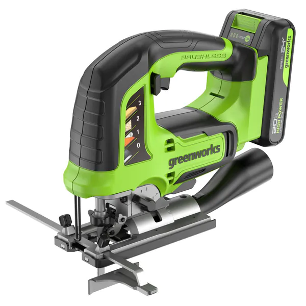 Аккумуляторный лобзик Greenworks 24V GD24JS120 1*2Ач, ЗУ 3601407CUA