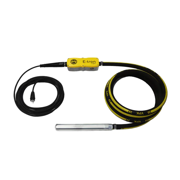 Вибратор глубинный высокочастотный VPK E-tron Light 50/220/5/10 ВЧ со встроенным преобразователем 12170012851