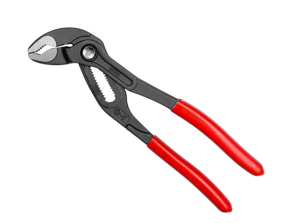 Переставные клещи VOLL Cobra с механизмом быстрой фиксации, L-7" (175 мм), CrV 5.12175