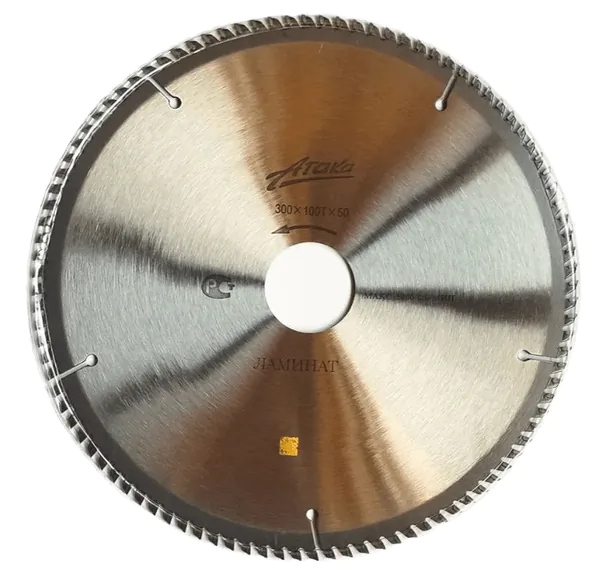 Диск пильный по ламинату и дсп Ataka 350*50*100T 8078320