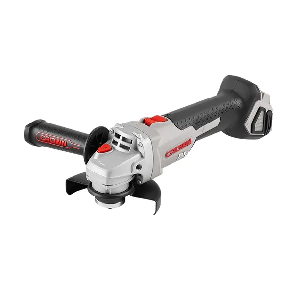 Аккумуляторная угловая шлифовальная машина CROWN CT23001-125HX (CS) без АКБ и ЗУ