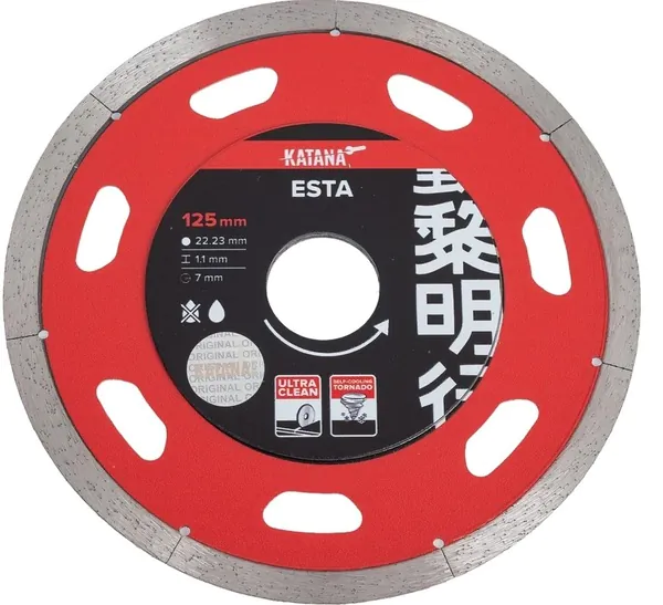 Диск алмазный Katana ESTA 125*1,1мм 00-00001925