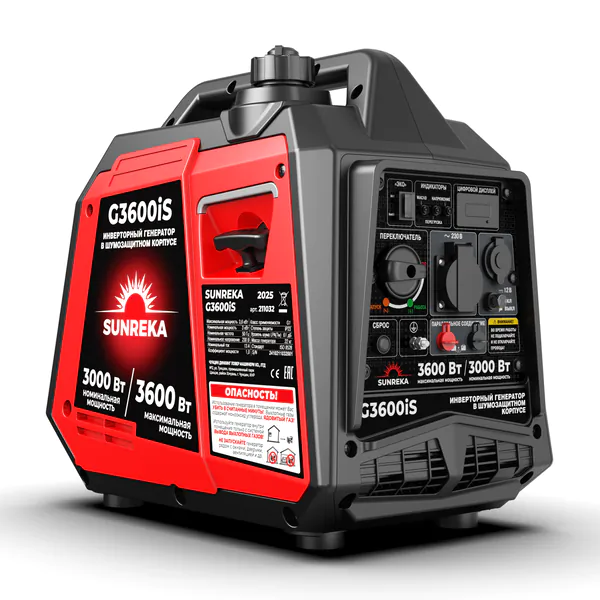 Генератор бензиновый инверторный SUNREKA G3600iS 211032