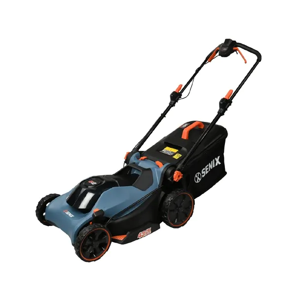 Аккумуляторная газонокосилка SENIX LPSX2-M-EU самоходная, 2X2 40V, 43см, 2акб,1зу