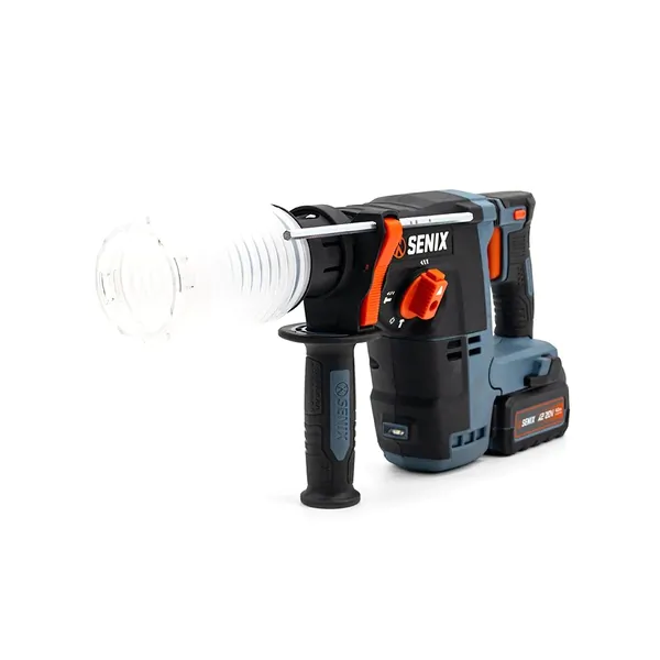 Аккумуляторный перфоратор SENIX X2 20V, XSTACK, SDS+, 3 режима, 2Дж, 1акб и ЗУ PDRX2-M4-EU