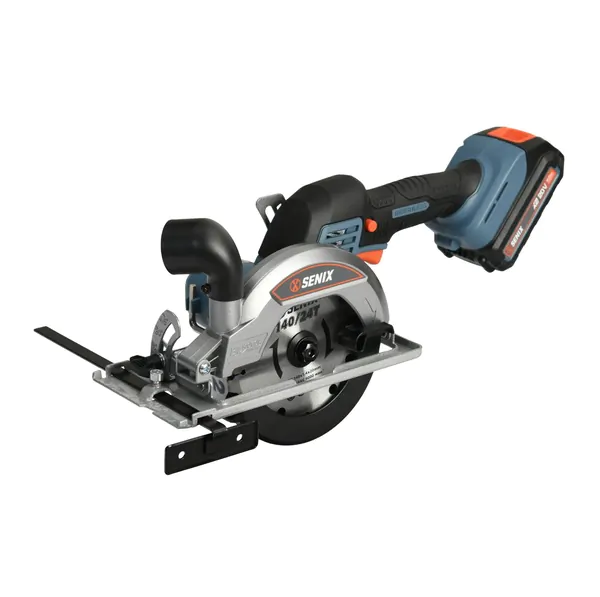 Аккумуляторная циркулярная пила SENIX X2 20V, 140 мм, 1 акб, 1 зу PSCX2-M4-EU