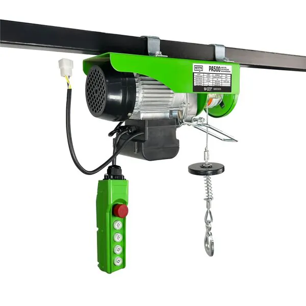 Мини таль электрическая комбинированная HITCH РА500 250/500кг 12/6м 220В SZ086108