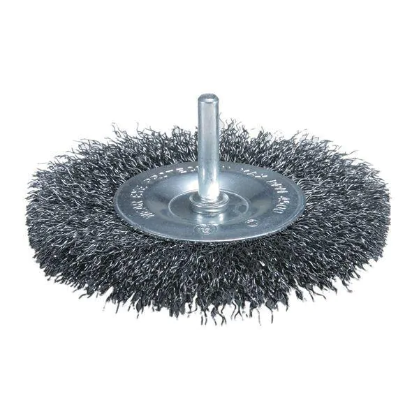 Щетка проволочная дисковая Makita (d63 мм, толщ. проволоки 0.3 мм, гофрированная, металл, 6 мм) D-39970