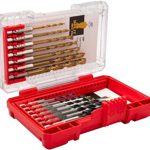 Набор свёрл по металлу и дереву P.I.T. DRUA (14шт, хвостовик HEX 1/4"/6.35мм) ASET05-0014