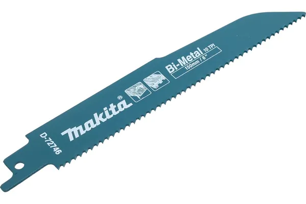 Полотно для сабельной пилы Makita 152*1,25*10TPI (2шт) D-72746