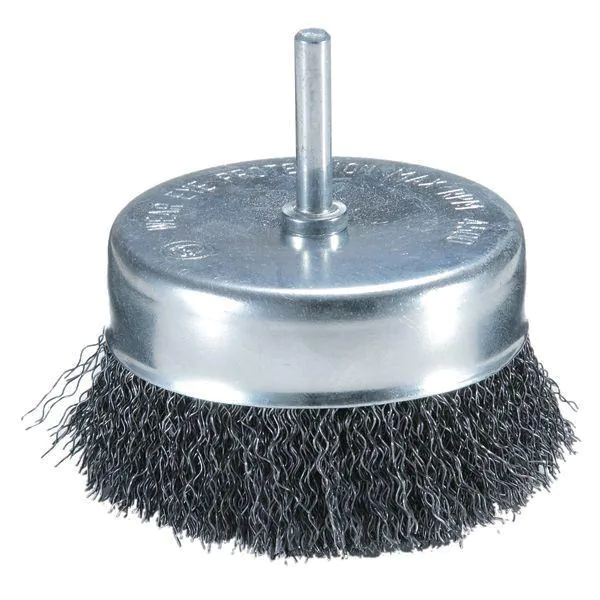 Щетка проволочная чашечная Makita (d38 мм, толщ. проволоки 0.3 мм, гофрированная, металл, 6 мм) D-39908
