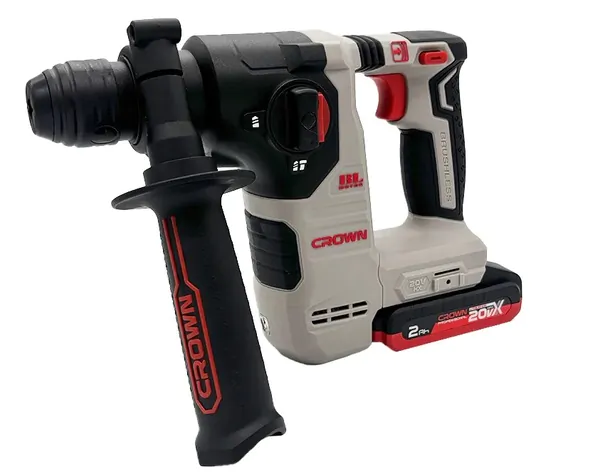 Аккумуляторный перфоратор BL CROWN CT28018HX-2S BMC 20В