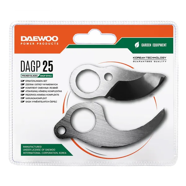 Комплект сменных лезвий для секатора DAGP 25 Daewoo DAGP 25