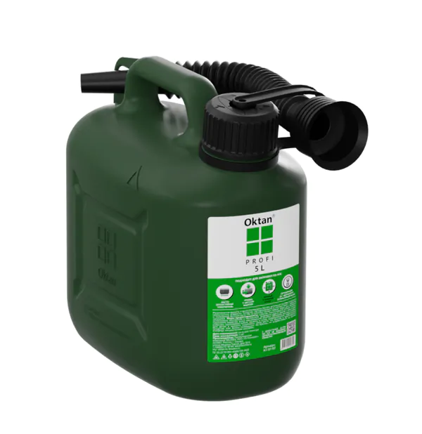 Канистра ГСМ Oktan Профи 5л (Зеленый) A1-01-07