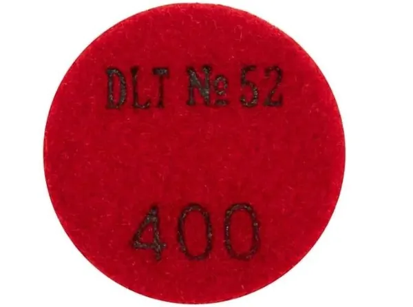 Круг алмазный гибкий шлифовальный DLT №52, Ø50мм, зерн.400 АГШК 2137