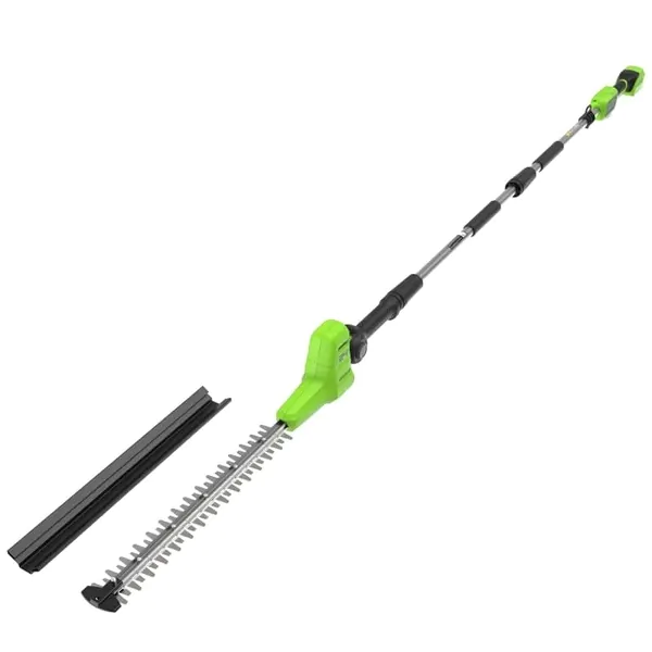 Аккумуляторный кусторез GreenWorks G24PH511 штанговый 2301907