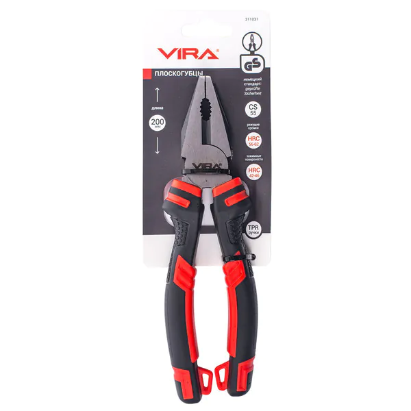 Пассатижи Vira 8' 203мм 311031