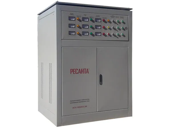 Стабилизатор напряжения Ресанта АСН-100000/3-ЭМ 63/4/11