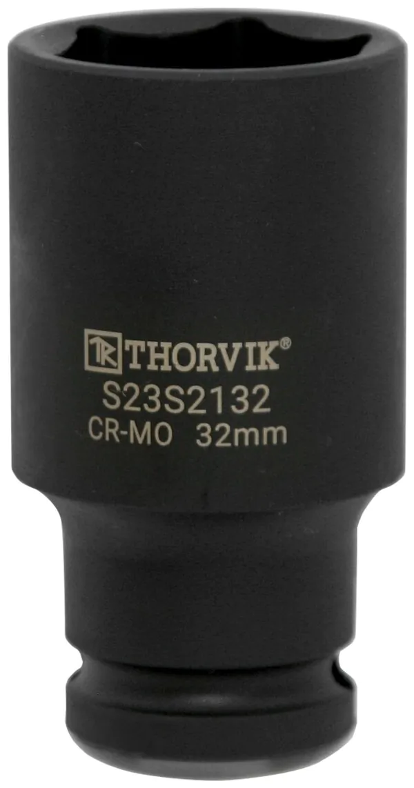 Головка торцевая ударная Thorvik  глубокая 1/2"DR, 34 мм S23S2134