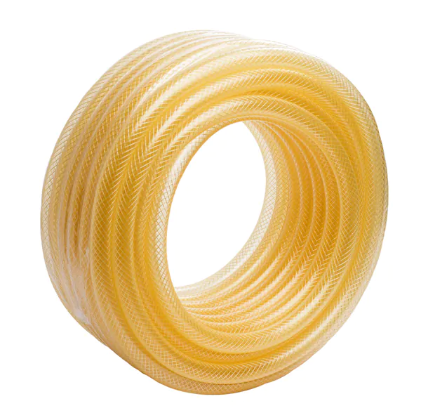 Шланг поливочный Силикон трёхслойный армированный 3/4 дюймов, 25м (прозрачный) Вихрь 73/7/2/30