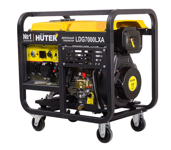 Генератор дизельный Huter LDG 7000LXА 64/2/8