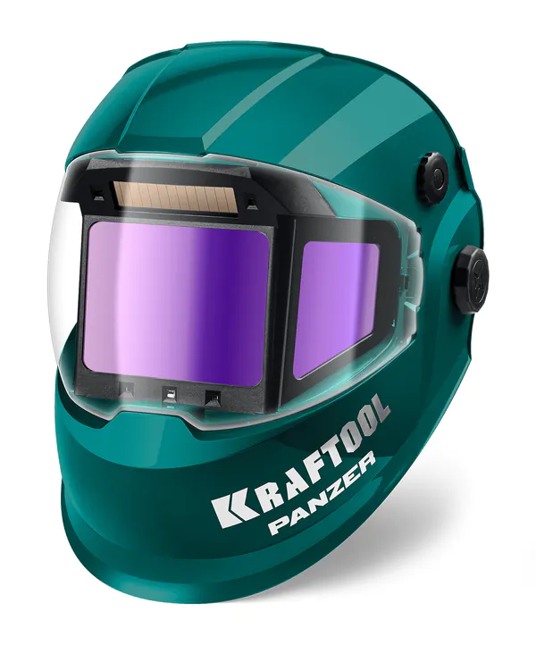 Маска сварщика Kraftool PANZER хамелеон 3/4-8/9-14 11061