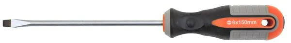 Отвертка стержневая шлицевая ROUND GRIP, SL6x150 мм 752615