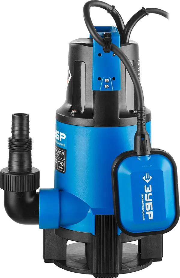 Насос дренажный Зубр Профессионал 550Вт для грязной воды НПГ-Т3-550