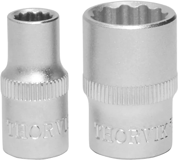 Головка торцевая Thorvik 12-гранная 1/4"DR, 13 мм FS21413
