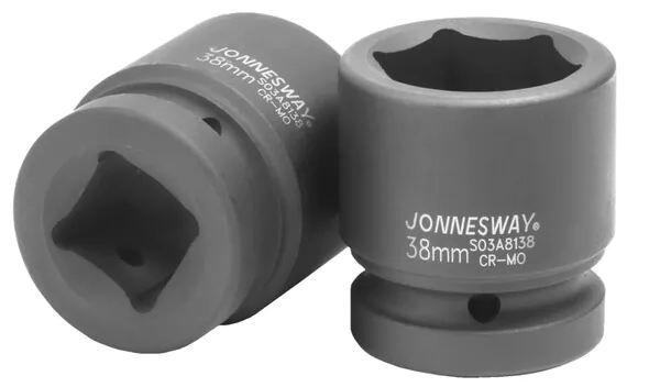 Головка торцевая ударная Jonnesway1"DR, 38 мм S03A8138
