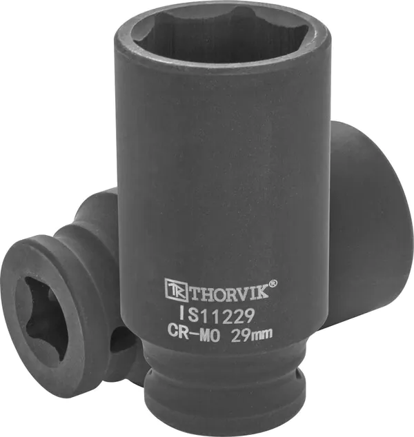 Головка торцевая ударная Thorvik глубокая 1/2"DR, 29 мм IS11229