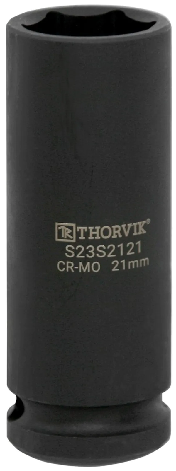 Головка торцевая ударная Thorvik глубокая 1/2"DR, 27 мм S23S2127