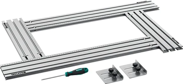 Шаблон фрезерный в комплекте с 2 упорами KRAFTOOL KRAFTFLEX MFS-400-700мм 4шт 32808