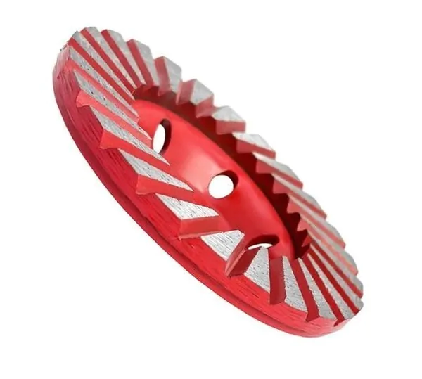 Чашка алмазная Vertextools "RED CHILI" 100мм ТУРБО 04-100-13