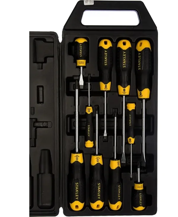 Набор отверток Stanley Cushion Grip 10шт 2-65-005
