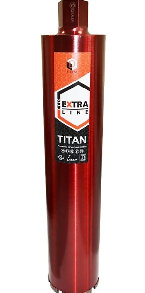 Коронка алмазная Diam Titan Extra Line 300*450*1 1/4UNC (железобетон, бетон, кирпич, мокрый рез) 313015