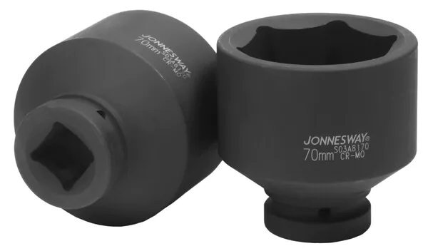 Головка торцевая ударная Jonnesway 1"DR, 70мм S03A8170 048328