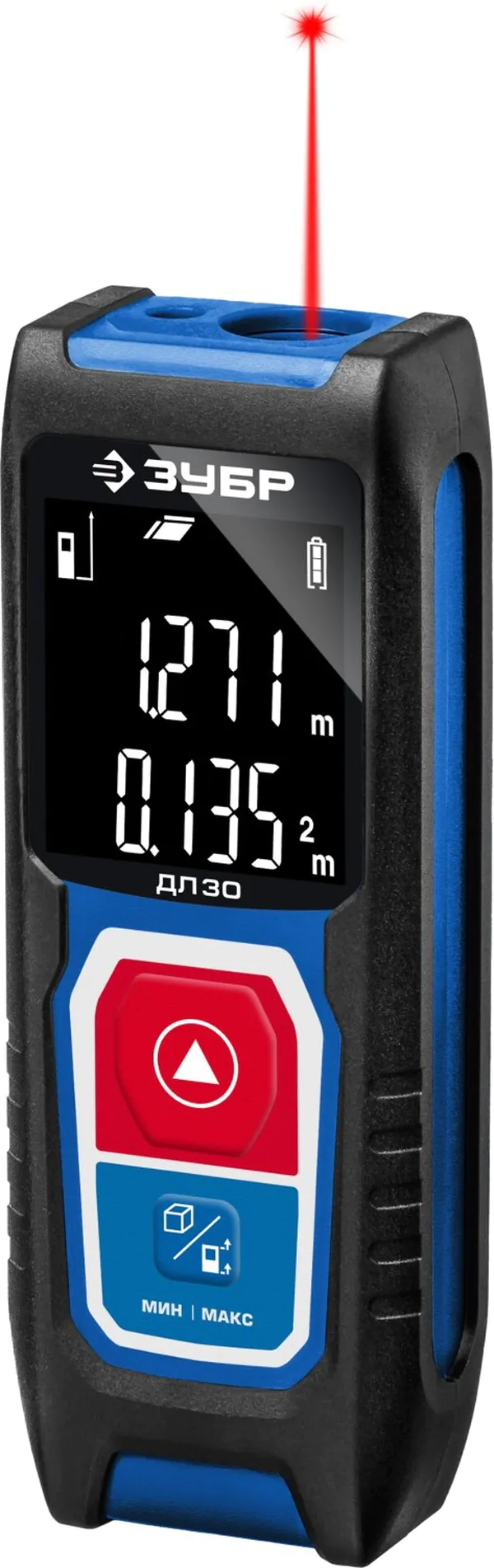 Дальномер лазерный ЗУБР Профессионал ДЛ-30, 30м 34927
