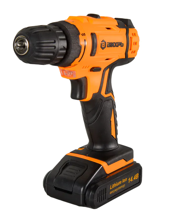 Аккумуляторная дрель-шуруповерт Вихрь ДА-14,4Л-2 72/14/15