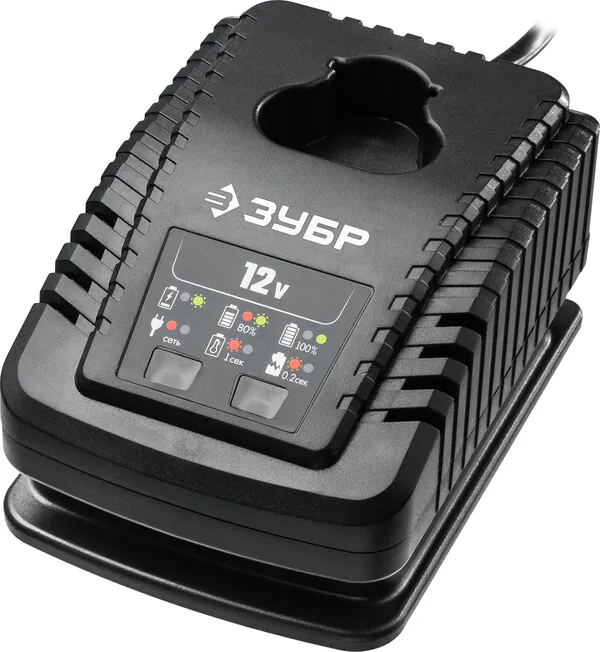 Зарядное устройство ЗУБР Профессионал 12В, 2А для АКБ тип Т7 RT7-12-2