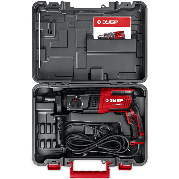 Перфоратор Зубр SDS Plus 24мм 750Вт П-24-750