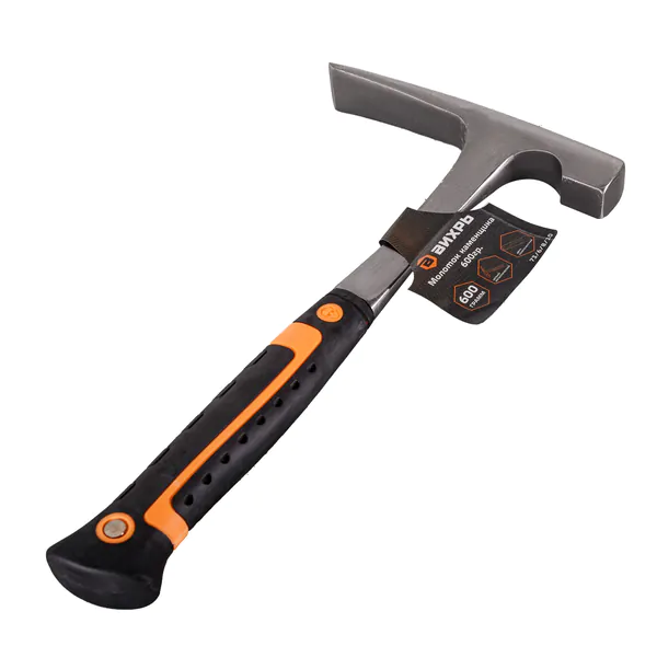 Молоток каменщика Вихрь 600гр., цельнометаллический, двухкомпонентная рукоятка 73/6/8/10