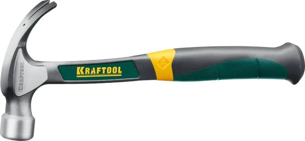 Молоток-гвоздодёр столярный KRAFTOOL Thor, 560 г, цельнокованый 20270