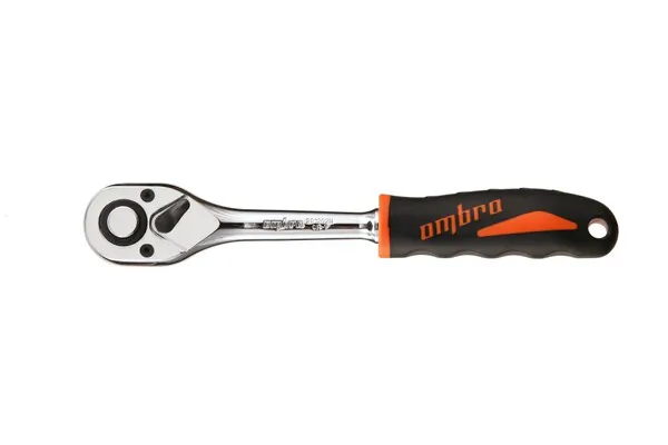 Рукоятка трещоточная Ombra 1/2"DR, 72 зубца, 250 мм 281202N
